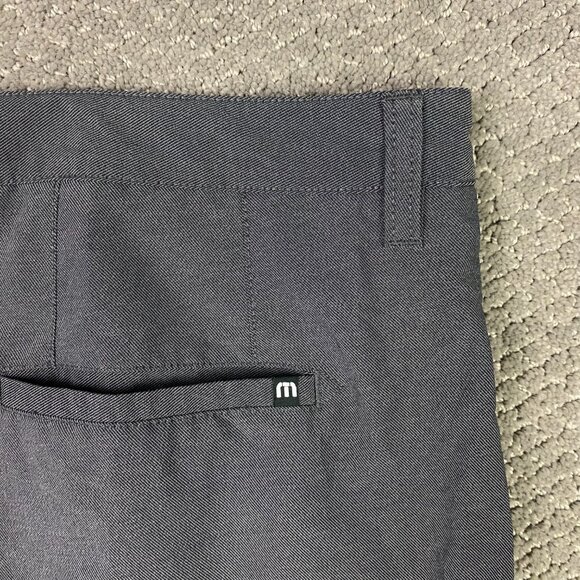 Travis Mathew Shorts Men's 38 Gray Beck Stretch Golf Performance Stretch - Picture 5 of 12
